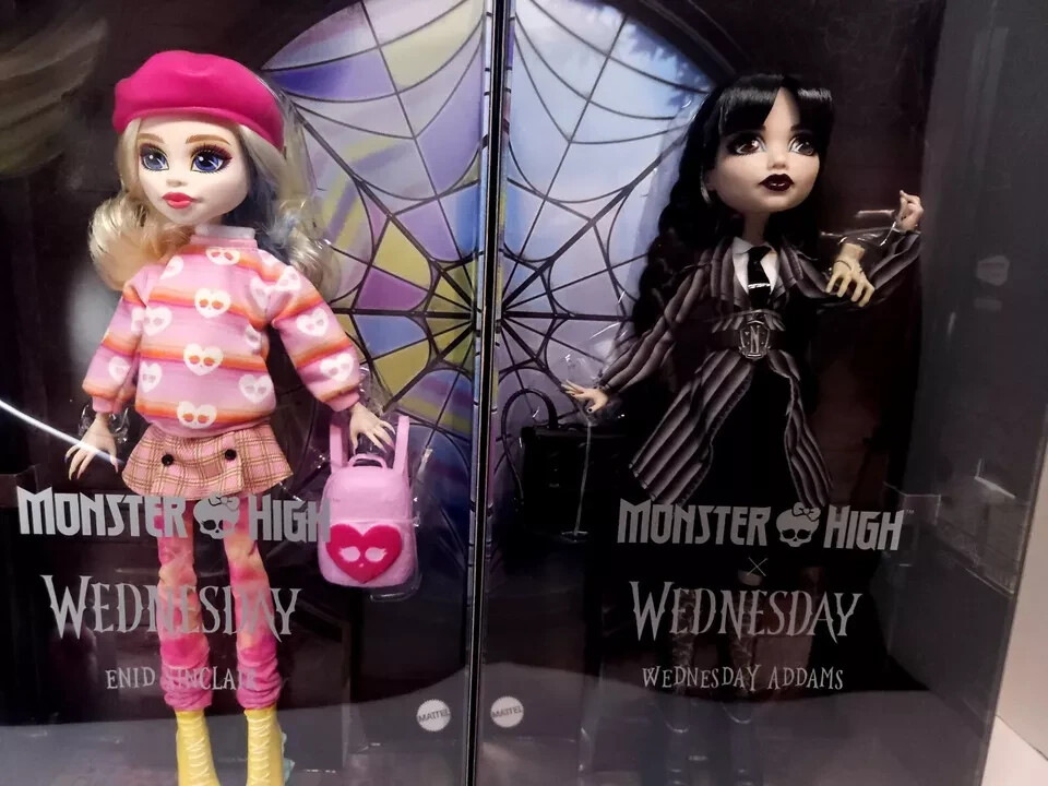 Monster High Wednesday Addams & Enid Sinclair Doll | Sealed