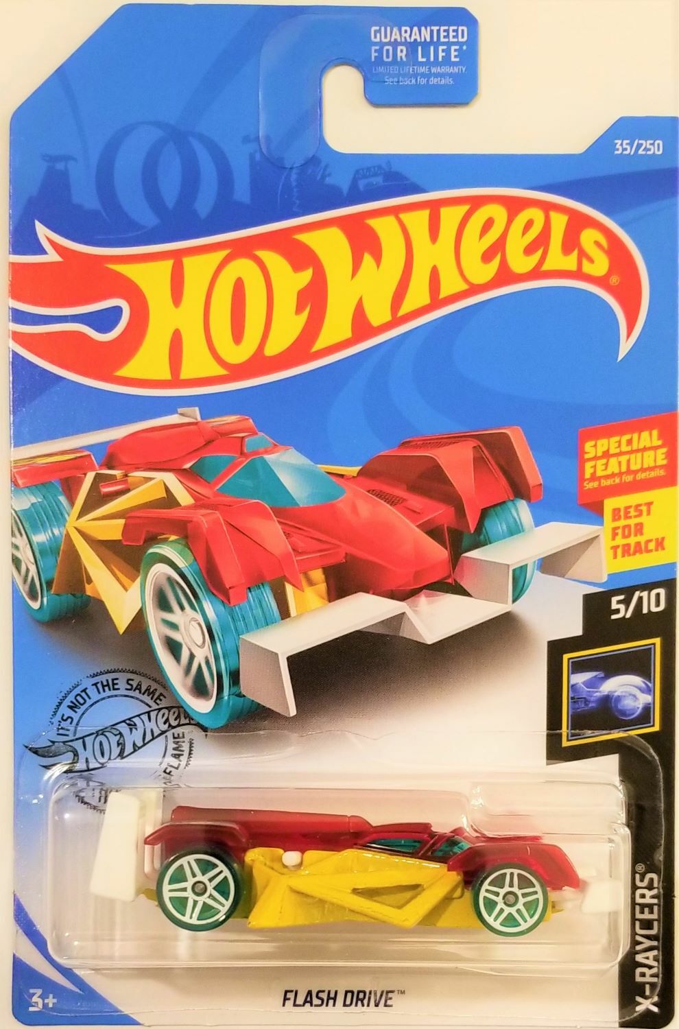 Hot Wheels - 2019 X-Raycers 5/10 Flash Drive 35/250 (BBFYF36)