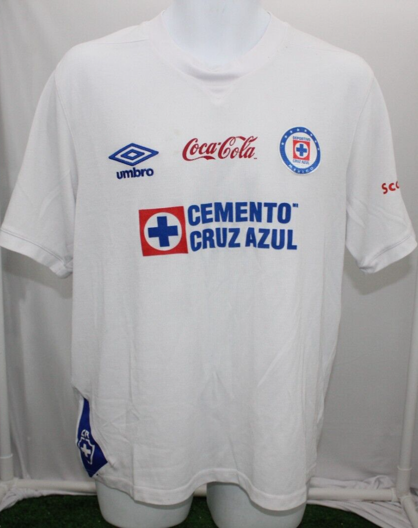 Club Deportivo Cruz Azul Authentic Umbro Jersey size Large 2013