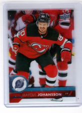 17-18 2017-18 UPPER DECK MARCUS JOHANSSON CLEAR CUT BASE PARALLEL 361 DEVILS