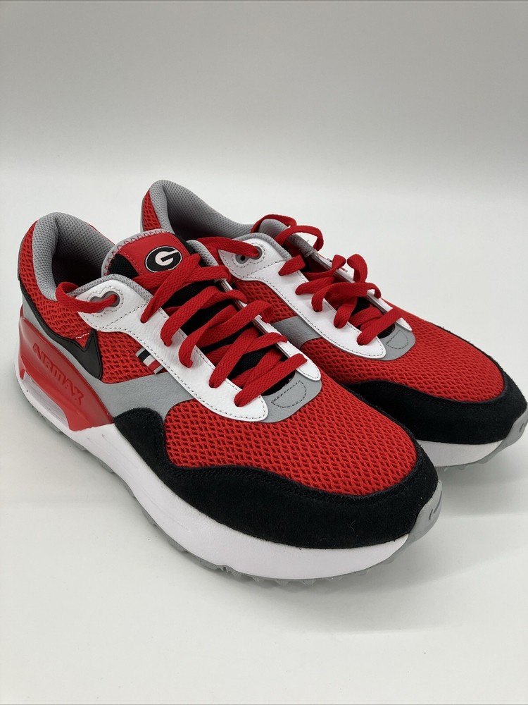 Nike Men College Air Max SYSTM x Georgia Bulldogs Shoes Size 10 DZ7742-600