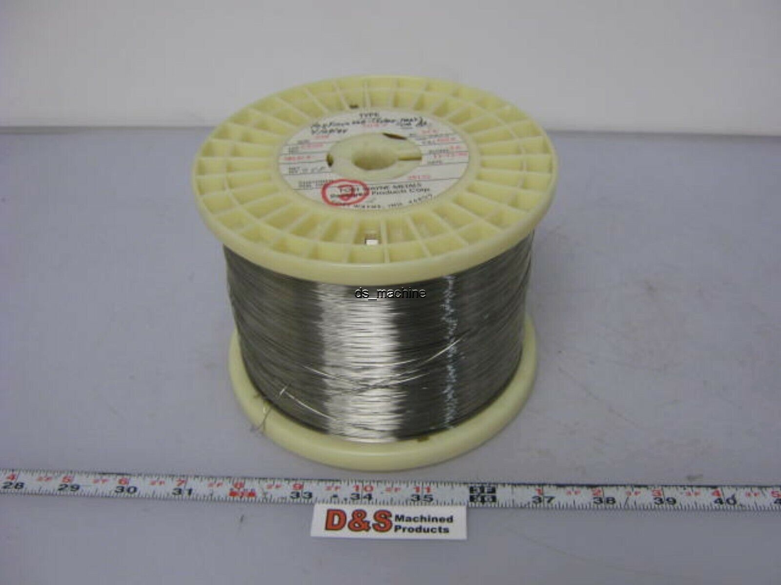 new-fort-wayne-metals-304v-stainless-steel-wire-0-018-diameter-approx-10-000-ebay