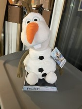 DISNEY FROZEN II LARGE PLUSH OLAF FIGURE 14 INCHES TALL NEW Free Shipping
