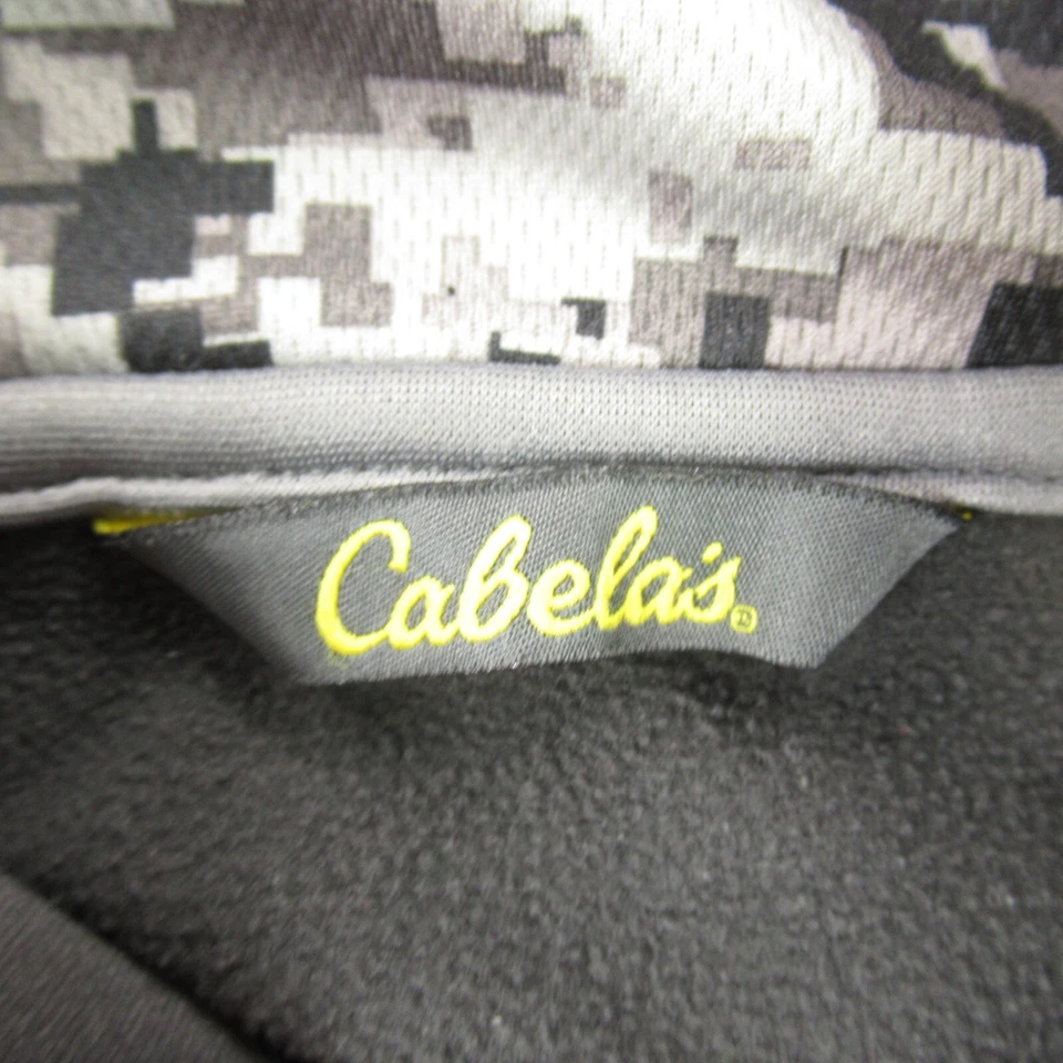 Cabelas Sudadera con Capucha Para Hombre XL Negra Manga Larga Pullover con Capucha Bolsillos para Aire Libre Foto 4 de 4