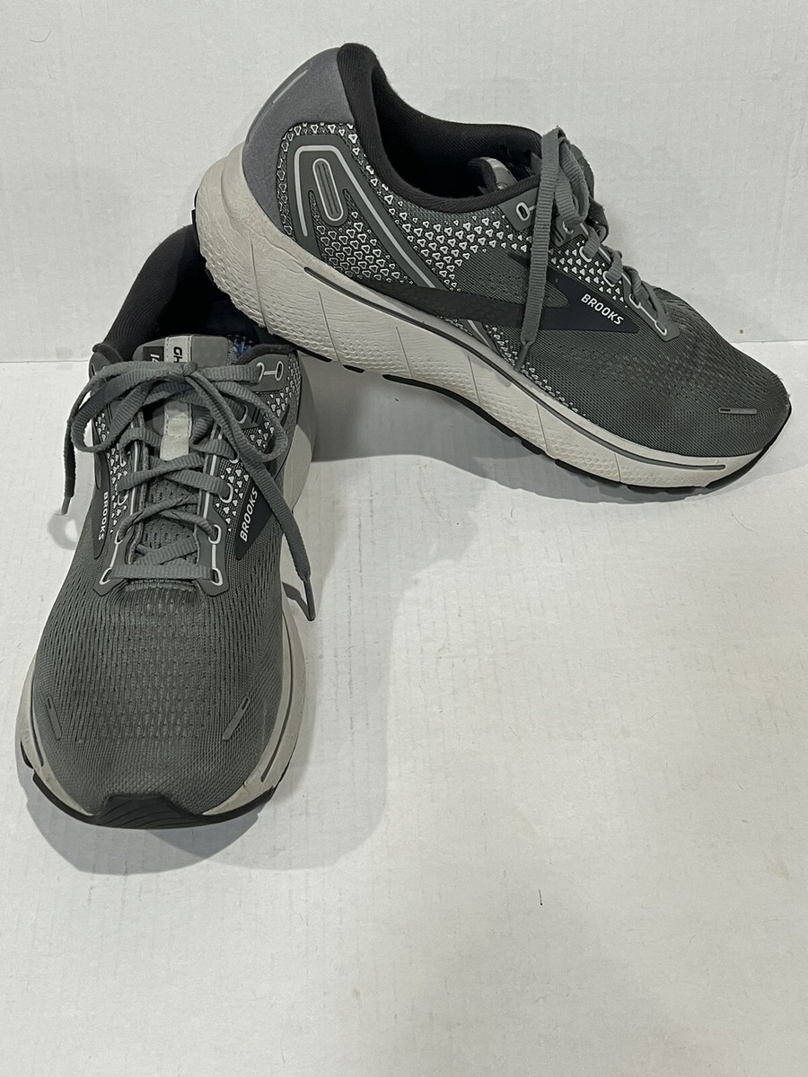Mens Brooks Ghost 14 Gray Running Shoes Sneakers Sz 11.5D  display picture 1