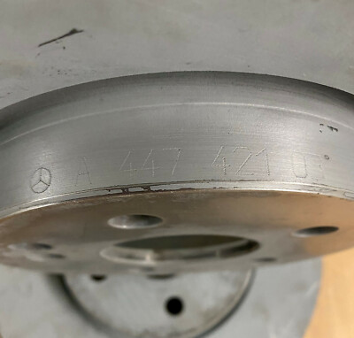 Original Mercedes-Benz Brake Discs + Pads + Wk A4474210312