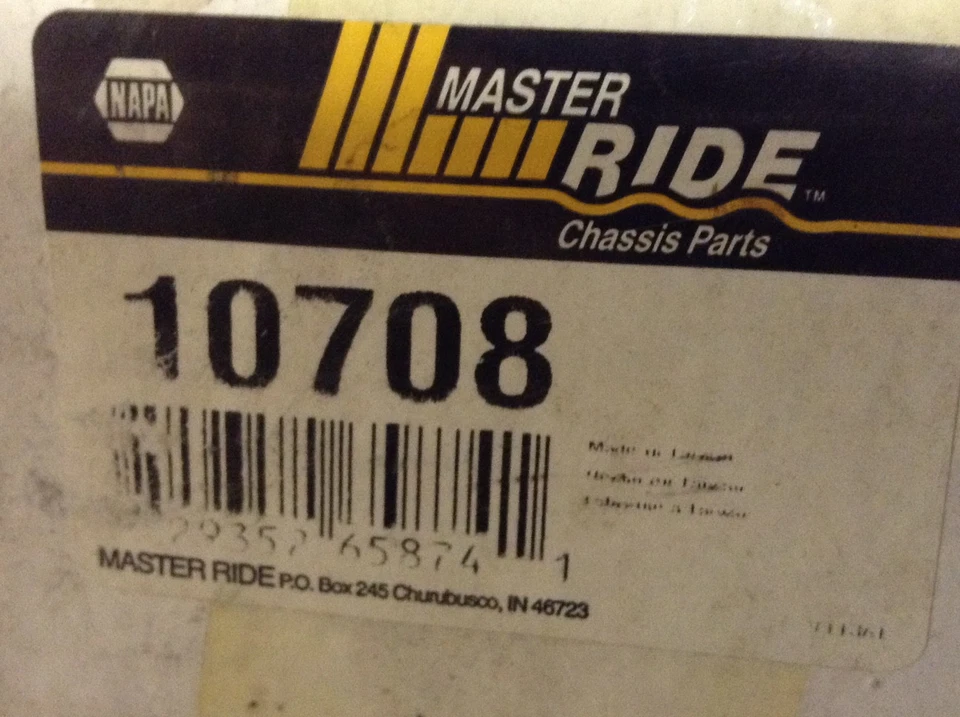 NUEVO CONJUNTO DE BRAZO DE CONTROL DE SUSPENSIÓN Y RÓTULA NAPA 10708 - Se adapta a Honda 86-89 Foto 2 de 4