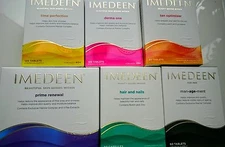 Imedeen Different variety of anti-aging supplements. Worldwide shipping.