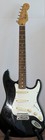 1990s Fender, Korea Stratocaster Electric Guitar Single Coil, Black w/ Wh Guard — photo 3