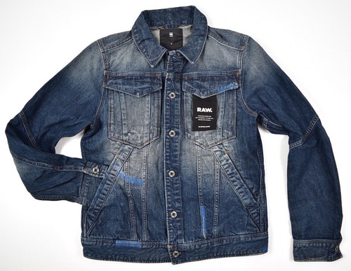 G-Star Raw, Deline Dc 3D Delgado Jkt ,Talla M Jean Restaurado Usado Vintage Look - Imagen 6 de 8