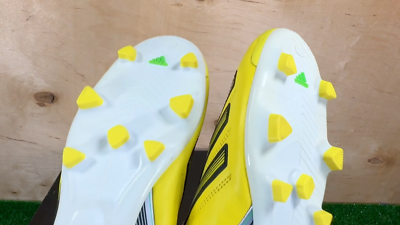 Adidas Adizero F30 FG Leather G65394 Yellow boots Cleats mens