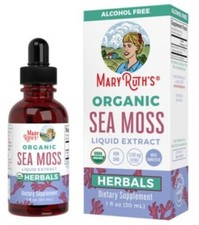 Extrait Liquide De Mousse De Mer Bio - Gouttes Herbales (1 Fl. Oz.)