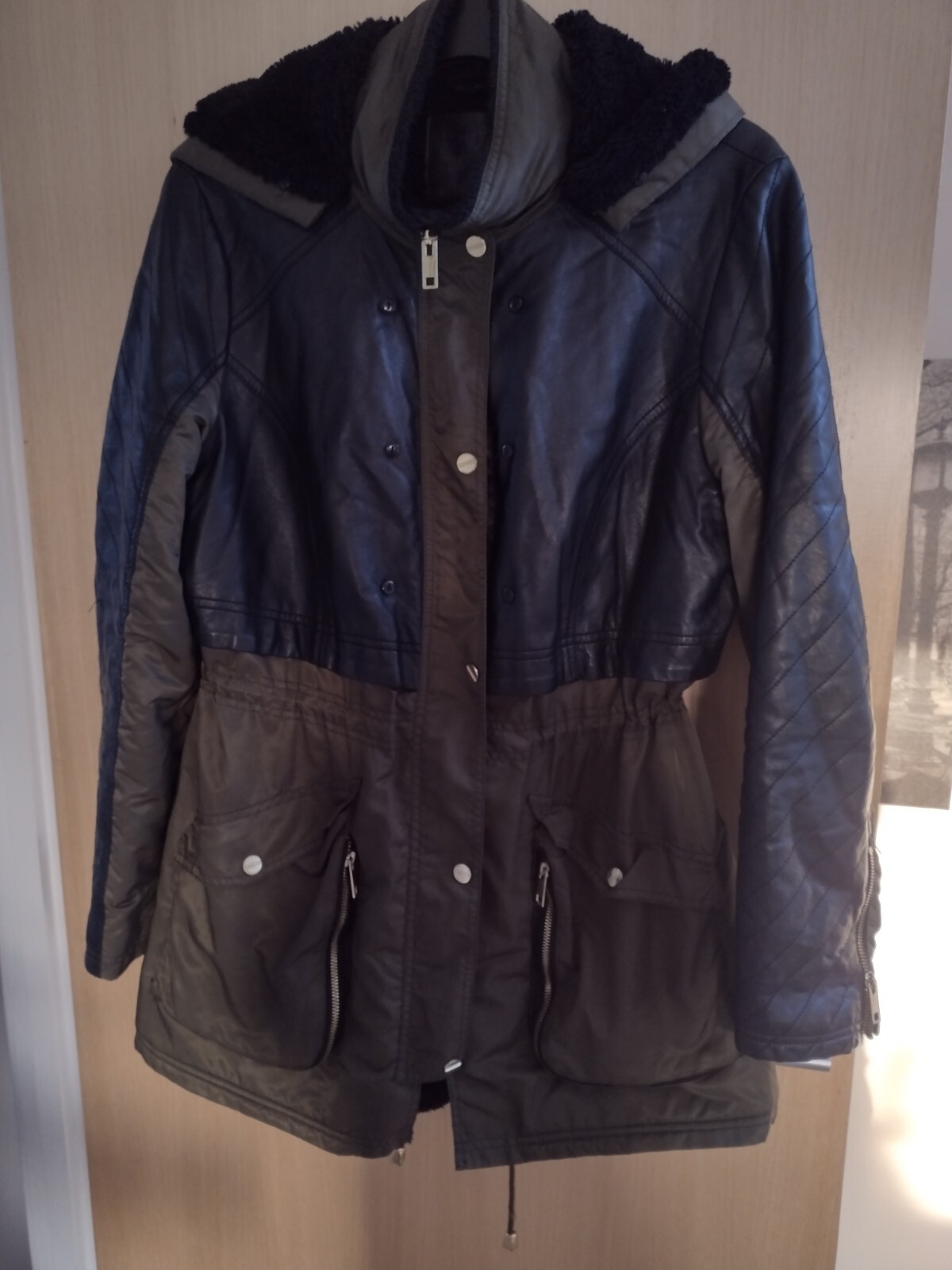 Ladies Parka Coat Size 18 eBay
