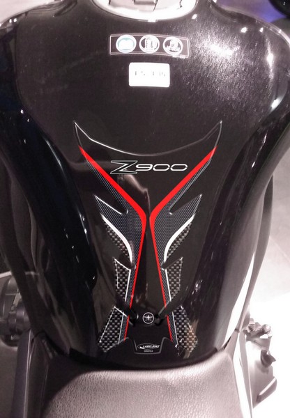 labelbike 3D Gel Tank Schutz Anti-Rutsch Aufkleber FüR Kawasaki Z900-image