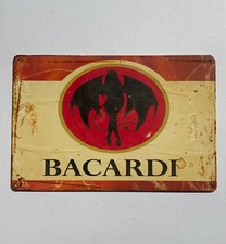 Insegna in metallo  Bacardi, 30x20 cm