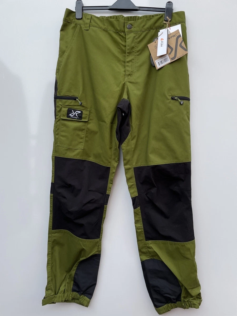 Revolution Race Men s Nordwand Trousers Cactus Green Size 3XL 37 39W 34L Bnwt