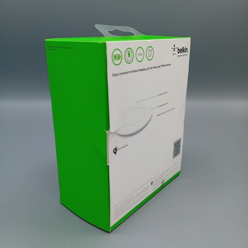 Belkin Wireless Charging Pad iPhone 8, iPhone 8 Plus, iPhone X White