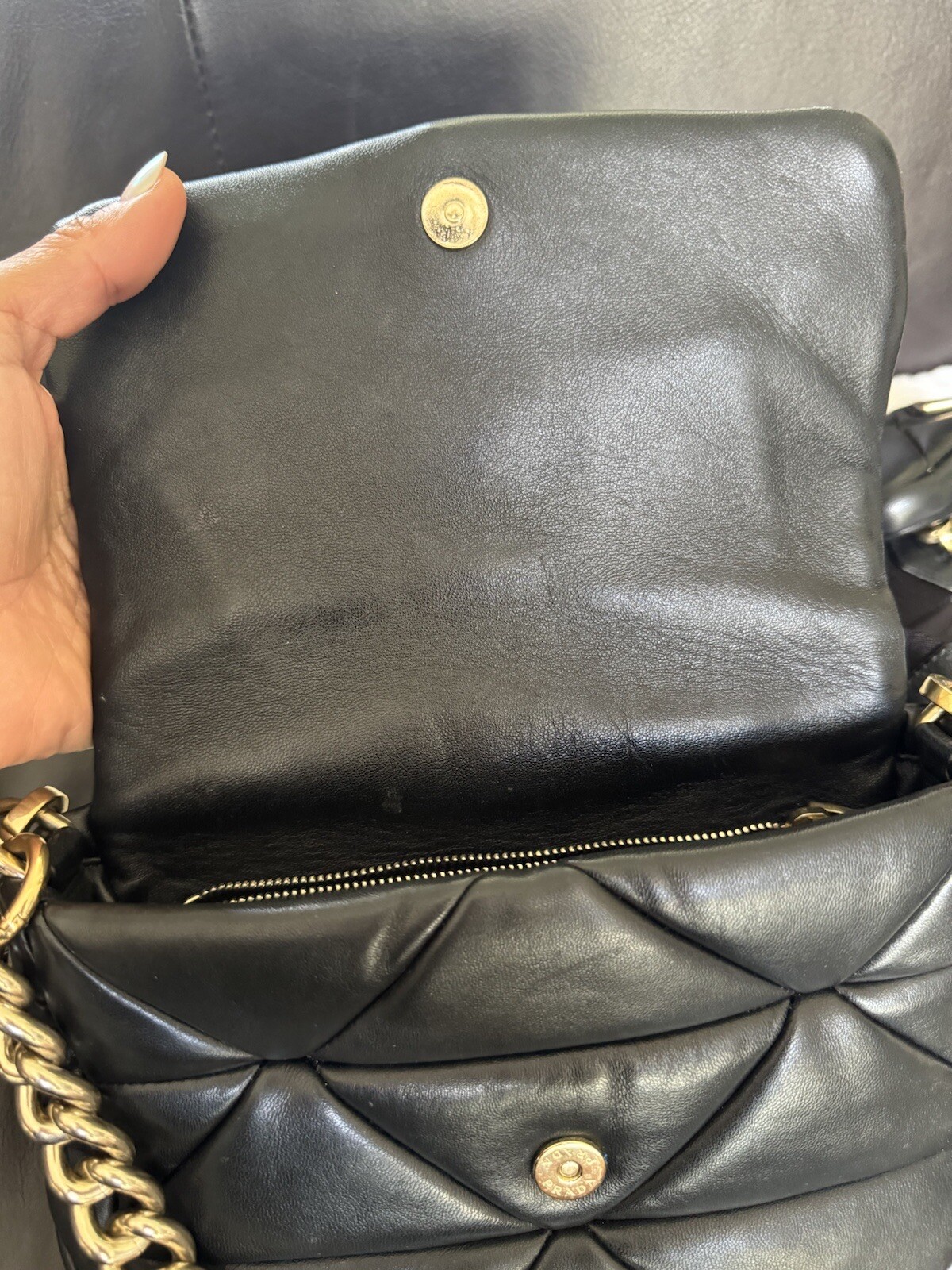 Prada System Nappa Patchwork Shoulder Bag - image 7