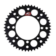 Renthal 154U-520-49GRBK Rear Sprocket 49 Tooth Black