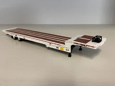 DCP 1/64 White Landoll 440B-50CA Traveling Axle Trailer Tandem axle