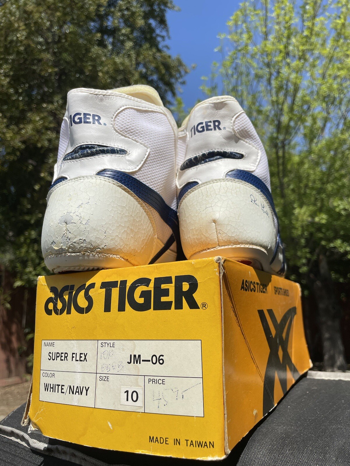 asics tiger dan gable wrestling shoes