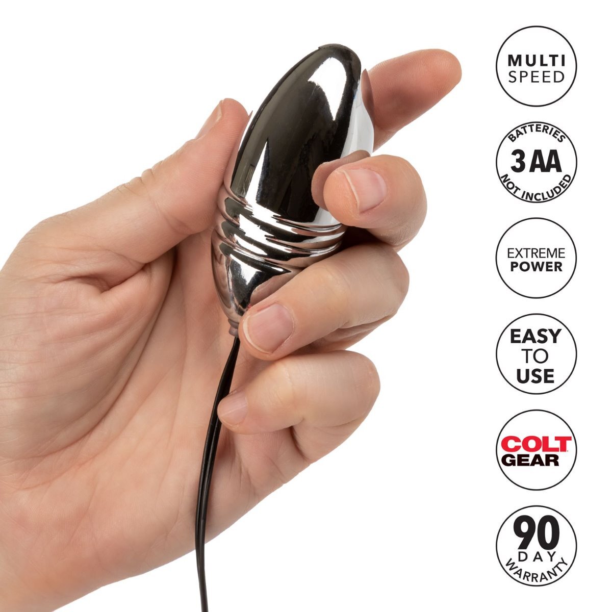 colt vibrating egg Amazon.com: CalExotics Colt Turbo Bullet Vibrator - Waterproof Sex Toys for  Couples - Wired Adult Vibe Egg Male P Spot Massager - Silicone Prostate  Massager main image 0