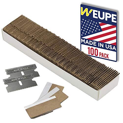 100-Pack Single Edge Razor Blades for Scrapers & Utility Use-image