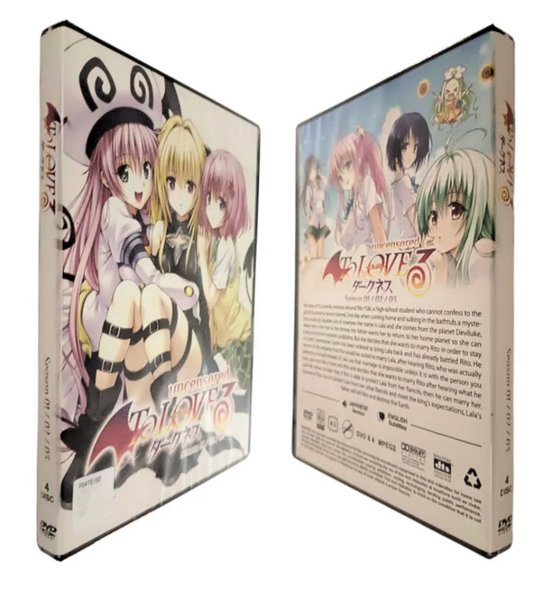 Anime DVD Uncensored Version To Love Ru Season 4 English Subtitle FREE  SHIPPING