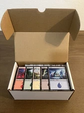 MAGIC The Gathering MTG Basic Land lot of 500 (100 of each color) Bulk