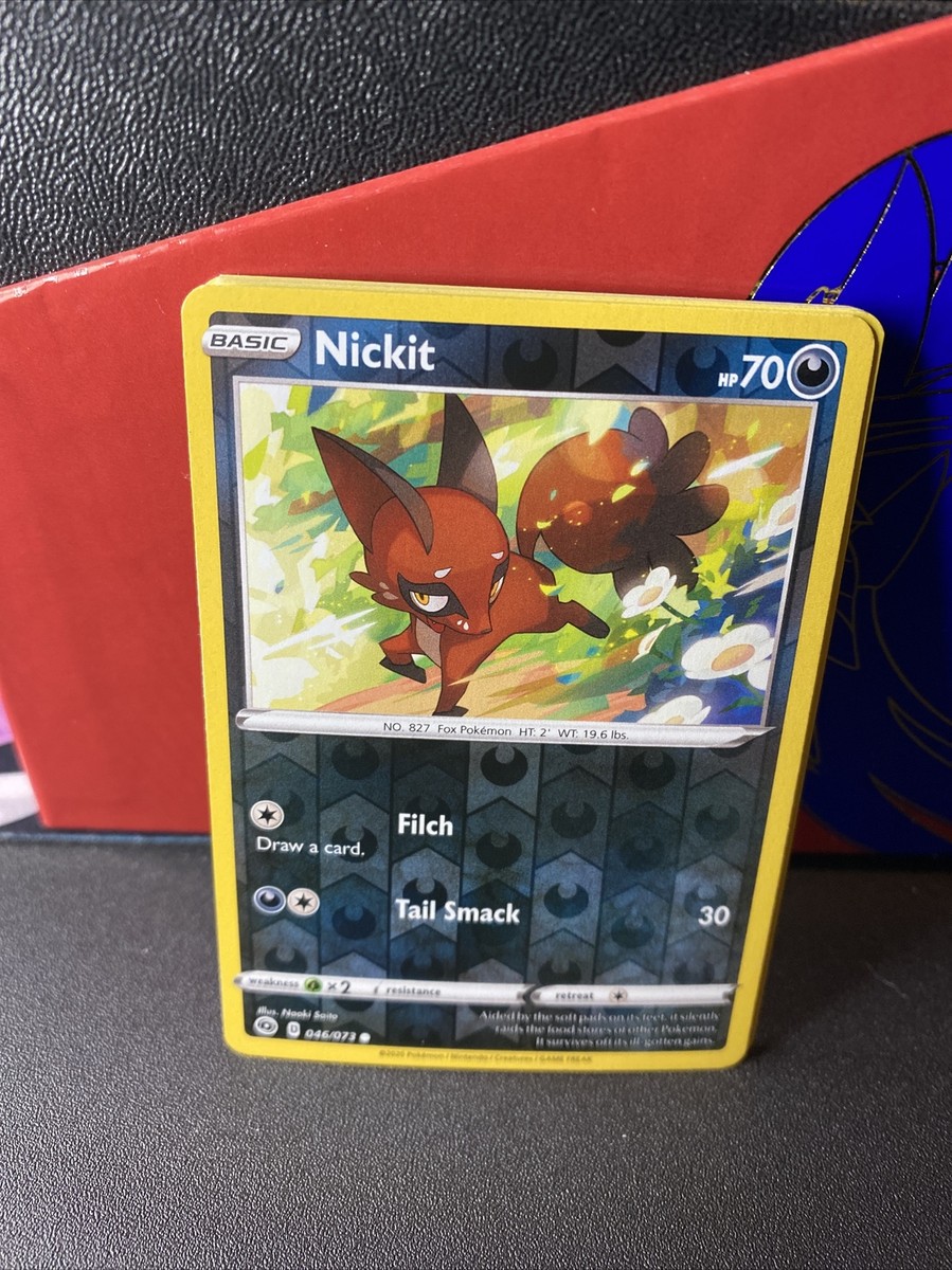 Pokemon TCG Champions Path Reverse Holo Nickit 46/73 | eBay
