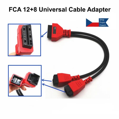 FCA 12+8 Universal Cable Adapter Fit For Chrysler Fiat Secure Gateway Module SGW - Afbeelding 1 van 9