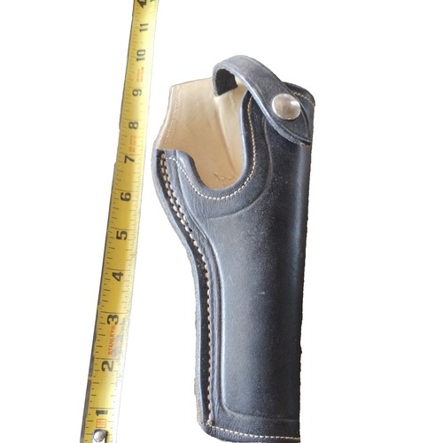 40 In Hilason Western Right Hand Gun Holster Rig 44/45 Cal Leather Cowboy