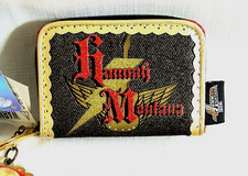 NEW W/ TAG DISNEY, MILEY CYRUS-HANNAH MONTANA GOLD COIN WALLET 3" X 4 1/2"