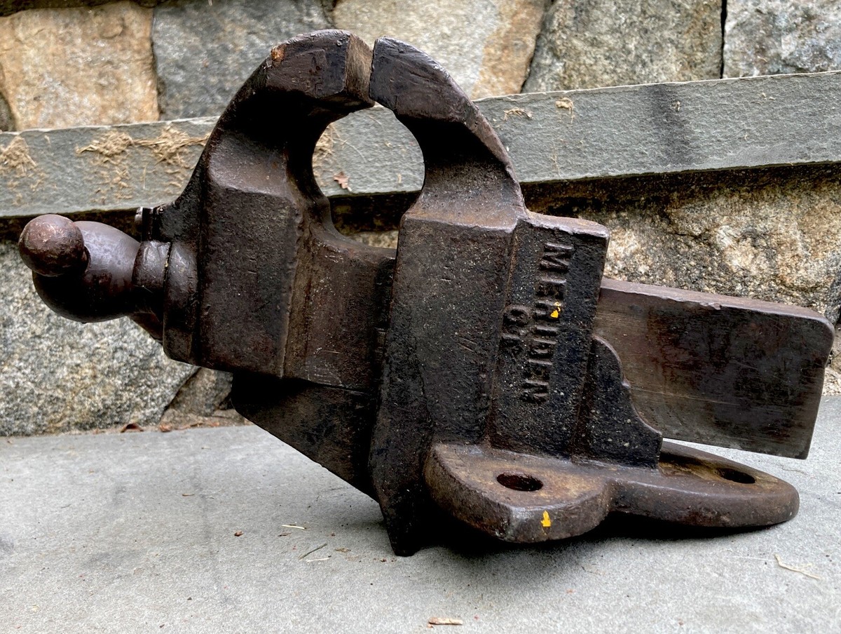 Rare Very Early Hard To Find Antique CHARLES PARKER Vise # 000