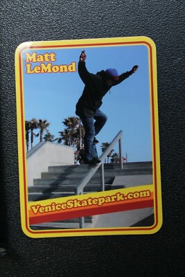 Matt LeMond Venice Beach Skate Park Locals Dogtown OG ZBOY
