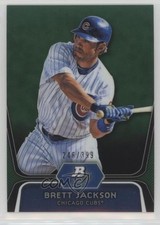 2012 Bowman Platinum Prospects Green Refractor 246/399 Brett Jackson #BPP19 1u6