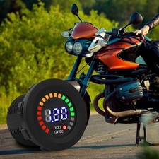 Waterproof Car Battery Meter Dc 12v Voltmeter Led Digital Display Voltage Gauge