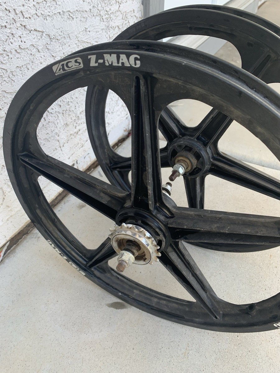 Acs Z Mag 20” Wheel Set Old School Bmx Freestyle
