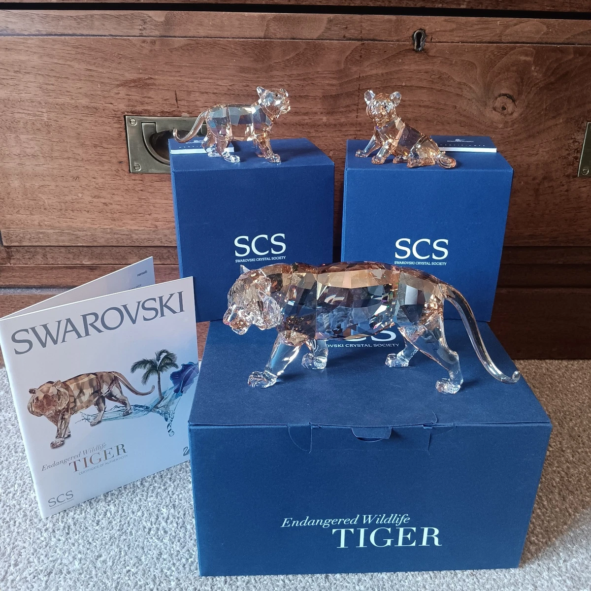 Swarovski Tiger for sale | eBay UK