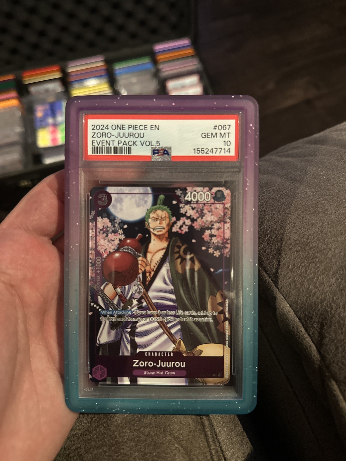 ONE PIECE ZORO-JUUROU 2024 EVENT PACK VOL.5 #067 PSA 10