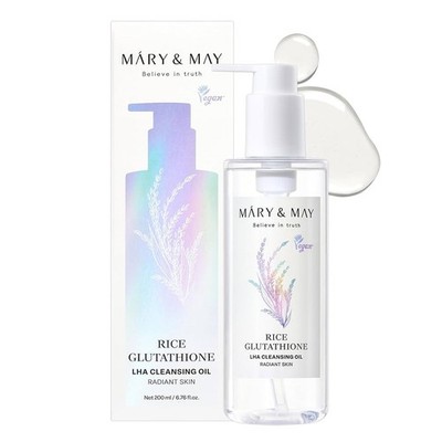 [MARY & MAY] Rice Glutathione LHA Cleansing Oil - 200ml
