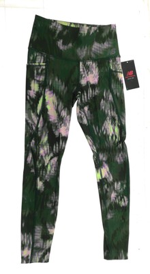 New Balance Women s XS Tie Dye Leggings Pull On Athletic Pants Multicolor NWT