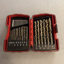 Mac Tools Jobber Cobalt Alloy Steel 29 Piece Drill Bit Set - 6338DSB - Complete