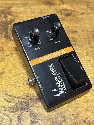 Vesta Fire Stereo Analog OVEr DRIVE  Rare Vintage Guitar Effect Pedal MIJ Japan