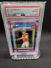 2024 Panini Donruss - Rated Rookie Bo Nix #369 Optic Preview Pink Prizm (RC)