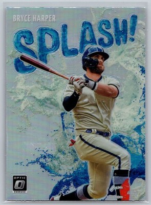 2022 Donruss Optic #SP-7 Bryce Harper Splash Holo Prizm