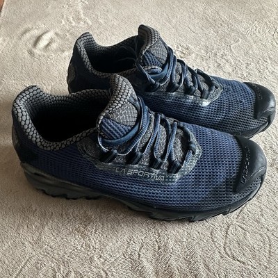 La Sportiva Wild Cat Trail Running Hiking Shoes Men's US 10 Blue Ankle Height