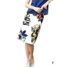 Anthropologie Maeve Women's Midi Butterfly Skirt Size 6