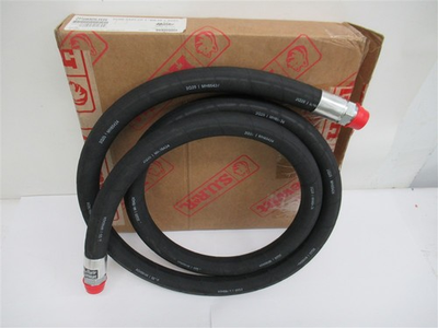 #ad Husky CP16WB09LSVSV 1quot; x 9#x27; Wirebraid Gasoline Hose Swivel Ends $115.00