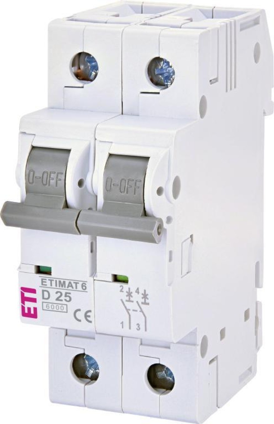 ETIMAT 6 Overcurrent Switch 2p D25 002163518 ASTI-ETIMAT 6